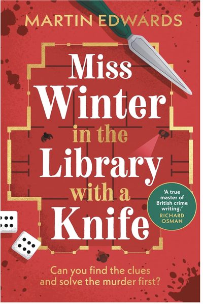Miss Winter in the Library with a Knife by Martin Edwards
